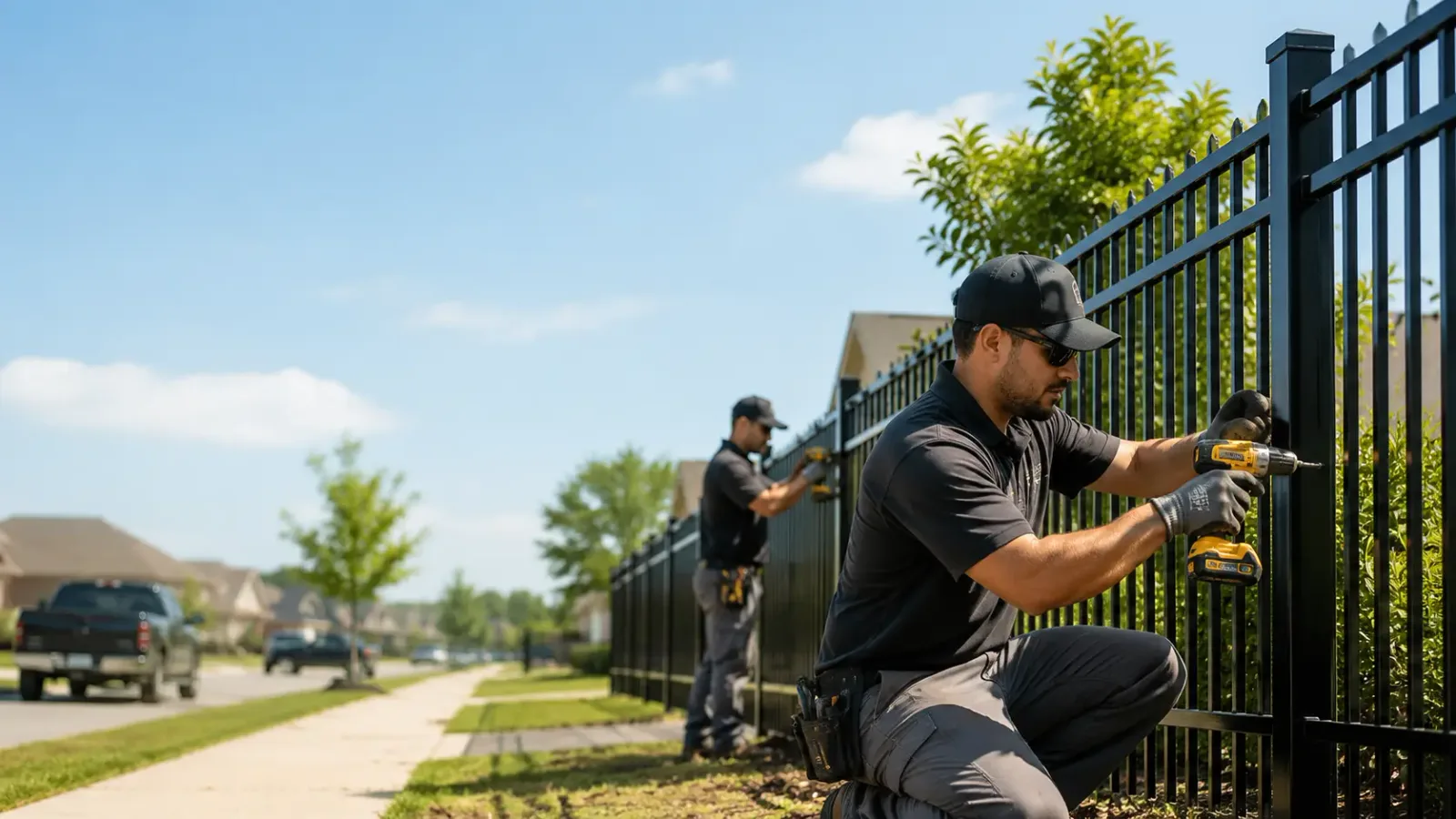 Metal Fence Installation in Symsonia, KY